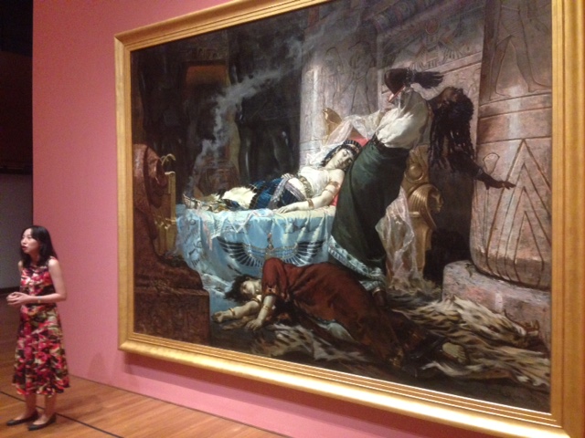 640x480 First Exhibit Of Luna'S - Death Of Cleopatra Painting