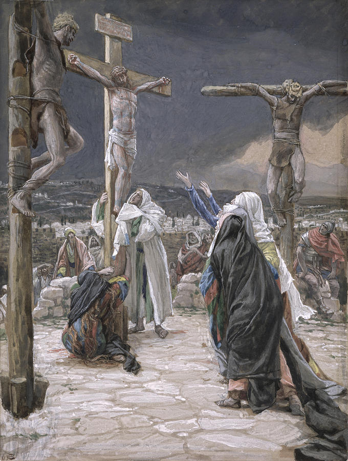 680x900 The Death Of Jesus Painting By Tissot - Death Of Jesus Painting