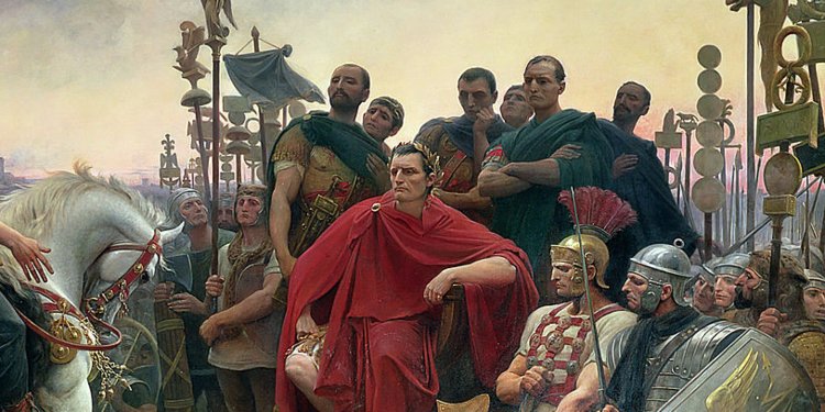 750x375 Julius Caesar's Top Leadership Lessons - Death Of Julius Caesar Painting