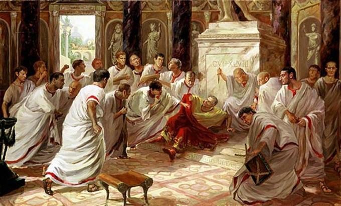 680x412 Roman Site Of Julius Caesar's Assassination Identified - Death Of Julius Caesar Painting