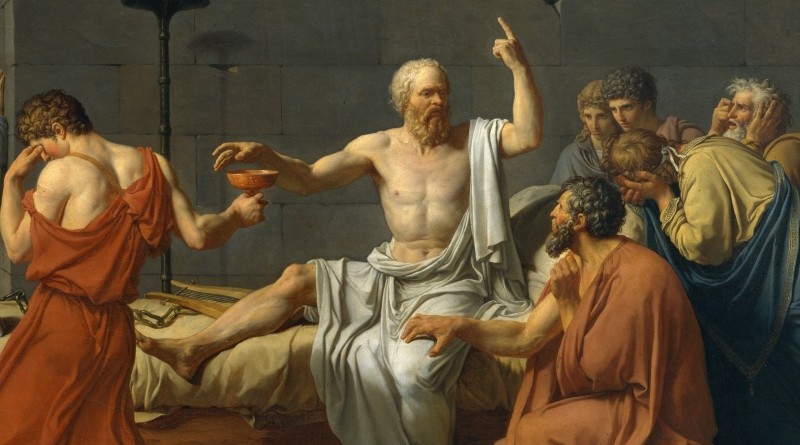 800x445 The History Of Induction John P. Mccaskey - Death Of Socrates Painting