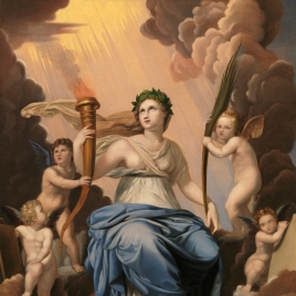 268x268 The Death Of Viriatus, Chief Of The Lusitanians - Death Of Viriathus Painting