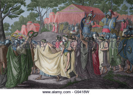 447x320 The Death Of Viriatus Stock Photo 186173629 - Death Of Viriatus Painting