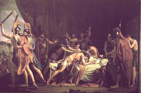 450x297 The Death Of The Rebel Viriathus (D.139) - Death Of Viriatus Painting