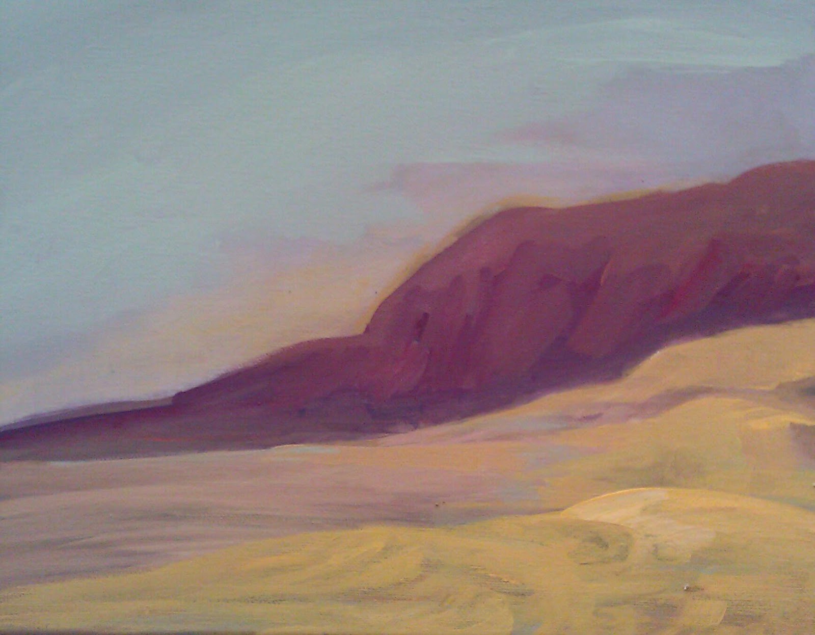 1600x1246 Lindsay Gardner Fine Art Death Valley Paintings - Death Valley Painting