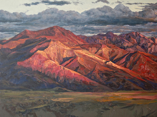 550x409 Profile John Louder - Death Valley Painting