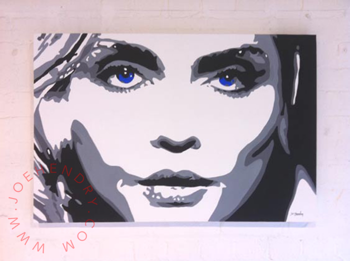 700x522 Debbie Harry Art. Blondie Paintings Drawings And Artwork. - Debbie Harry Painting