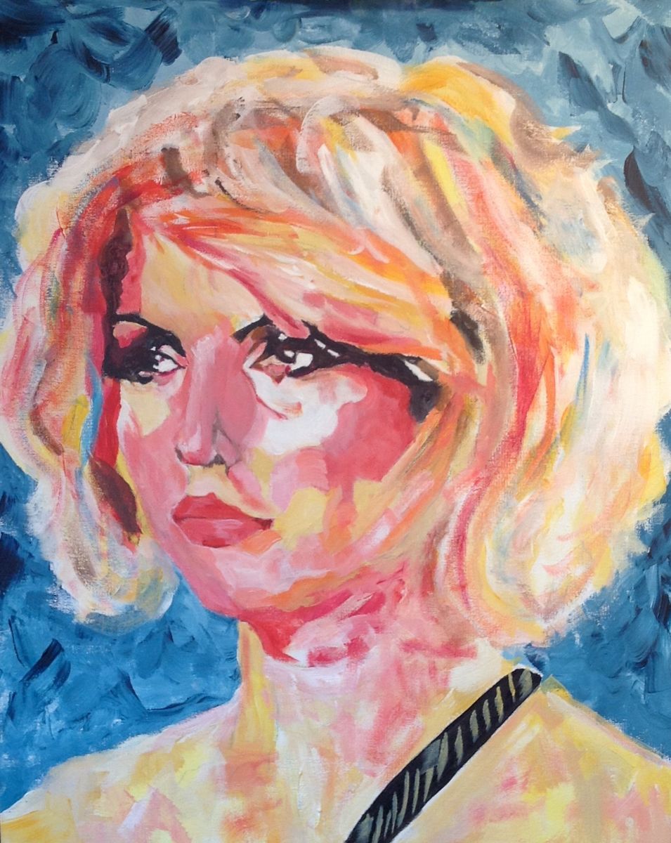 955x1200 One Way Or Another (Broonzy) - Debbie Harry Painting