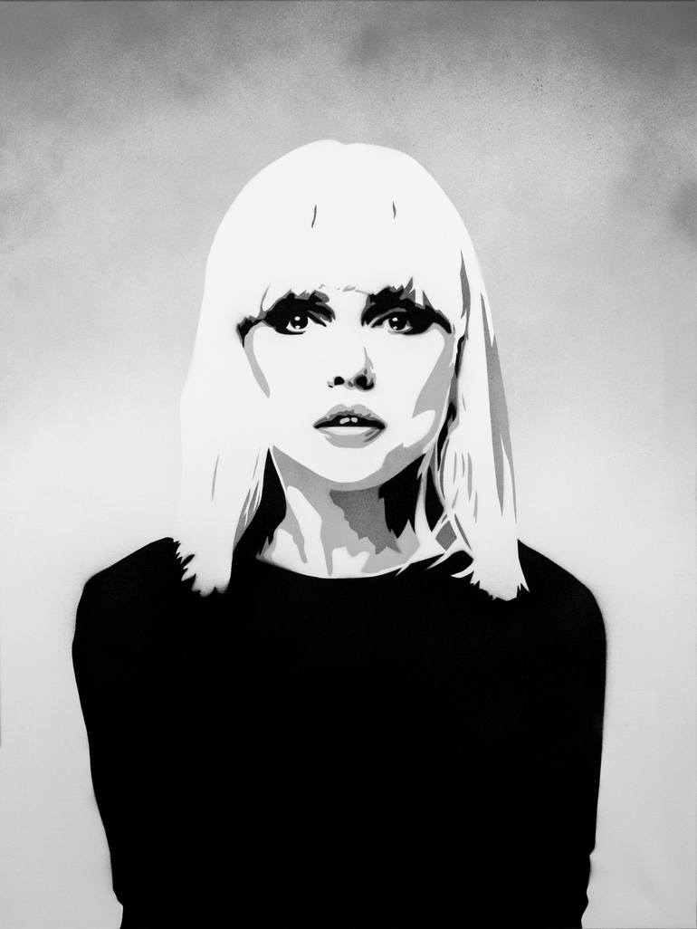 770x1026 Saatchi Art Debbie Harry Painting By Andrea Felis - Debbie Harry Painting