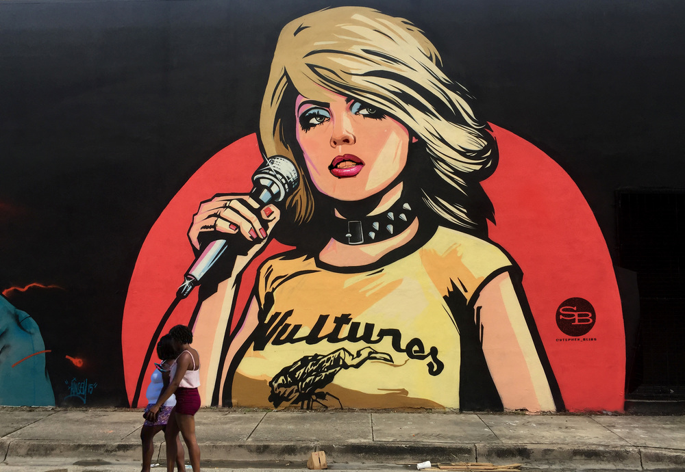 1000x690 Artist, Illustrator And Designer, New York Stephen Bliss - Debbie Harry Painting