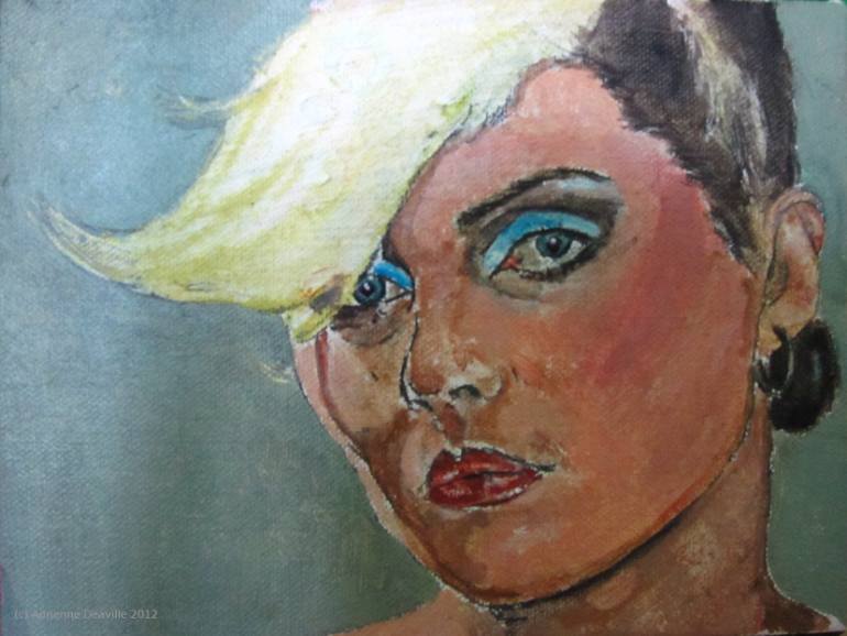 770x578 Saatchi Art Debbie Harry Painting By Adrienne D Reed - Debbie Harry Painting