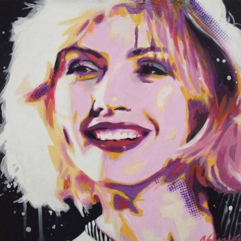 770x770 Saatchi Art Debbie Harry Painting By Gilbert - Debbie Harry Painting