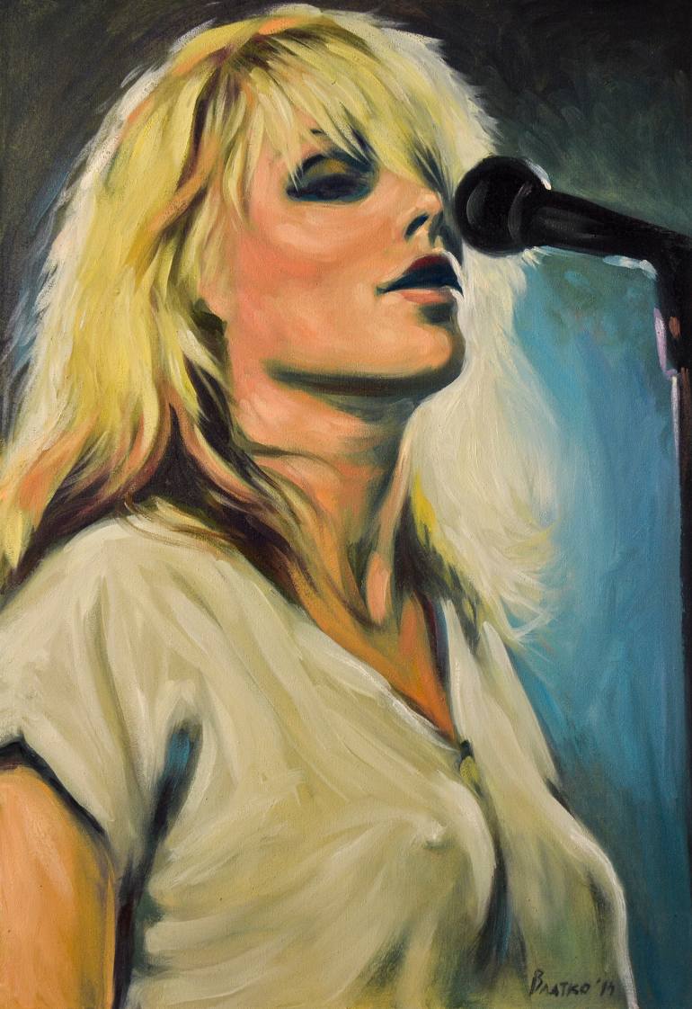 770x1122 Saatchi Art Debbie Harry Painting By Vladimir I - Debbie Harry Painting