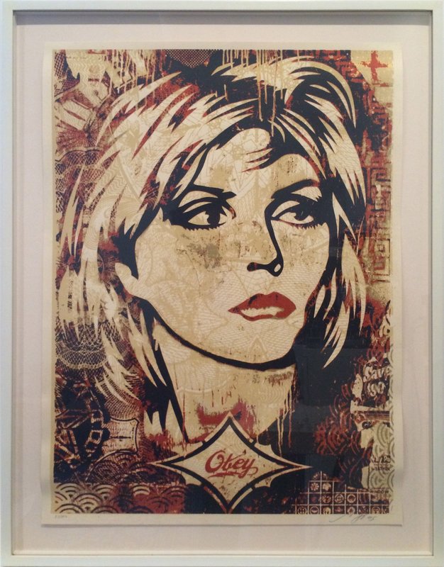 626x800 Shepard Fairey - Debbie Harry Painting