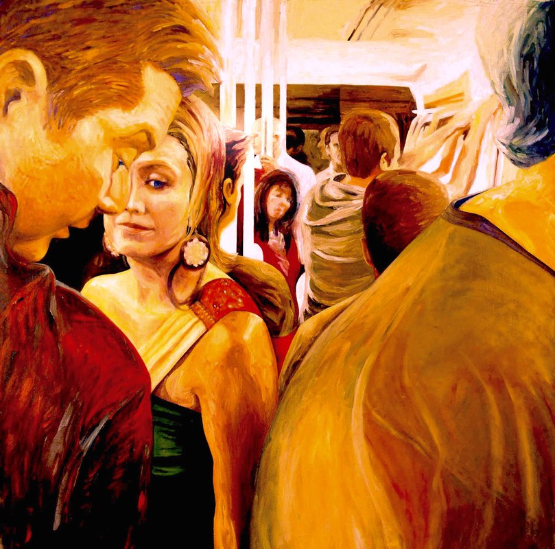 809x800 Deborah Decker Paintings - Deborah Painting