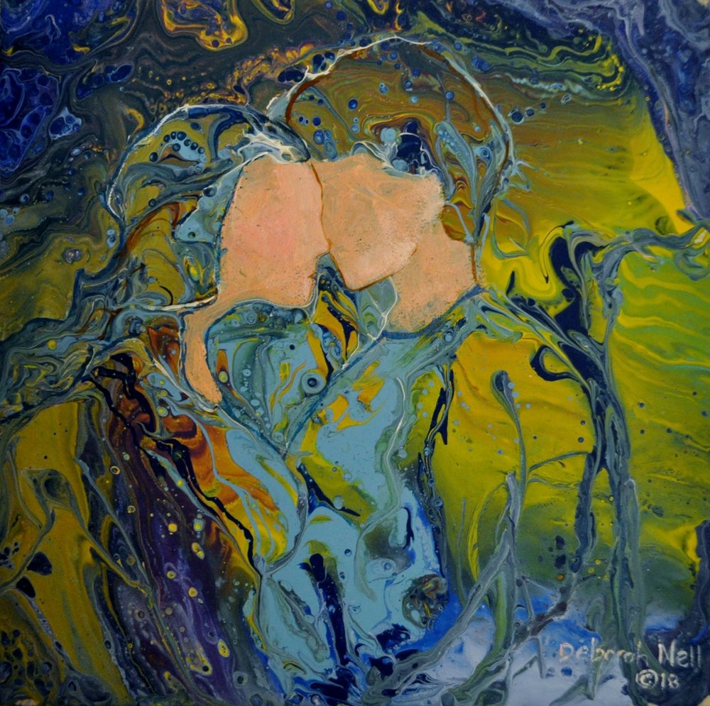 1000x995 Deborah Nell Art, Expressive, Prophetic Paintings - Deborah Painting