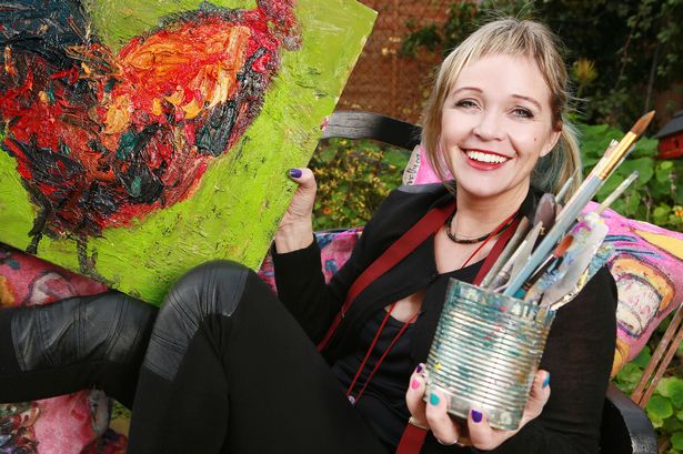 615x409 Acclaimed Dublin Artist Deborah Donnelly Announces Dalkey Painting - Deborah Painting