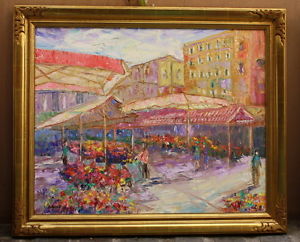 300x242 Magnificent Oil On Canvas Painting By Deborah Gold - Deborah Painting