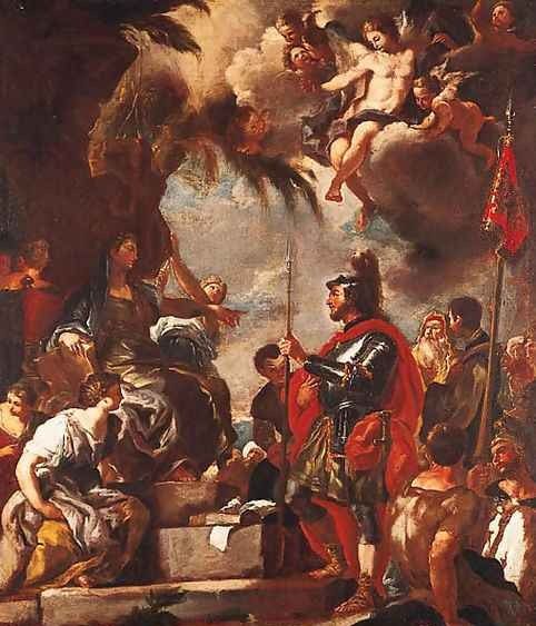 482x563 Ca. 1235 B.c. Deborah And Barak Now Deborah, A Prophetess, - Deborah Painting