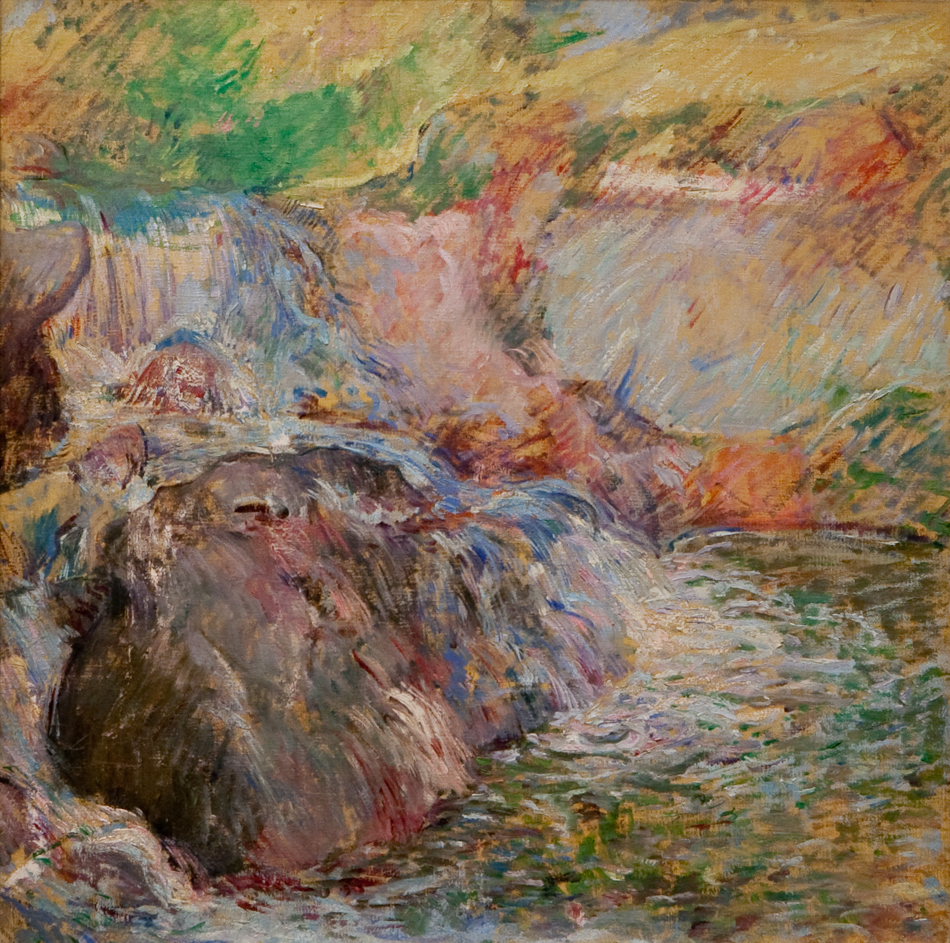 950x943 Waterfall, Greenwich And From Images Synergizing - Debussy Painting