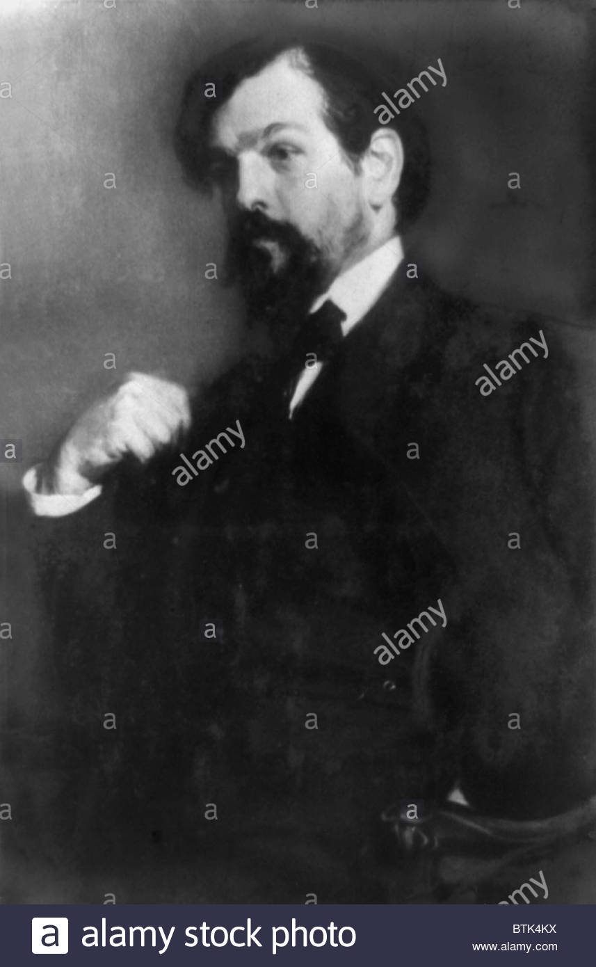 857x1390 Claude Debussy (1862 1918, French Composer, In Portrait By J.e - Debussy Painting