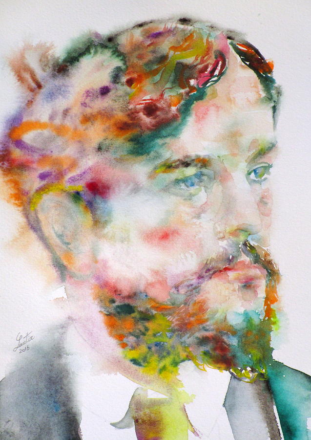 637x900 Claude Debussy - Debussy Painting
