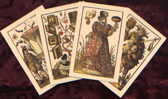 583x343 Macgregor Historic Games Gt Period Playing Cards Gt Spring Stock Up - Deck Of Cards Painting