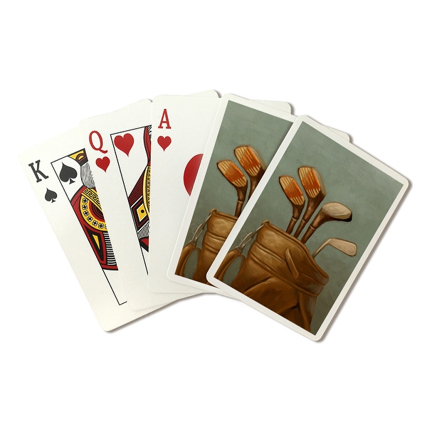 600x600 Shop Golf Clubs - Deck Of Cards Painting
