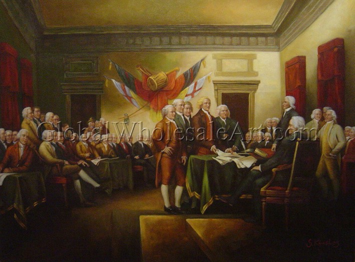 Declaration Of Independence Painting John Trumbull at PaintingValley