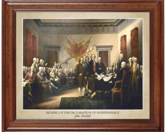 340x270 John Trumbull Etsy - Declaration Of Independence Painting John Trumbull