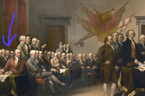 470x312 Josiah Bartlett, Founding Father, Gets Used To Wrongness - Declaration Of Independence Painting John Trumbull