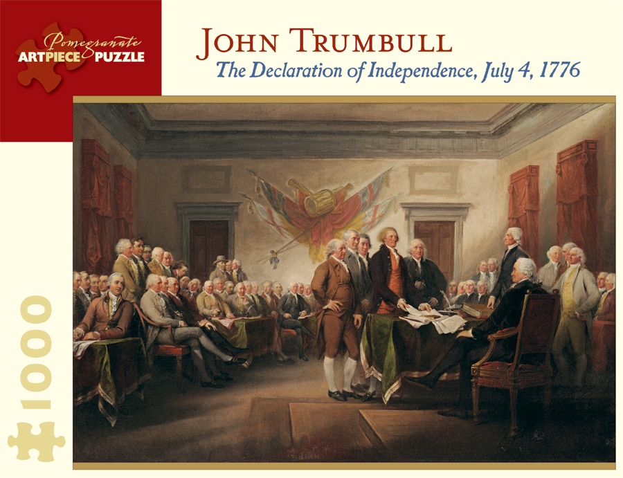 900x691 The Declaration Of Independence July 4 1776 Puzzleltigtltbrgtby John - Declaration Of Independence Painting John Trumbull