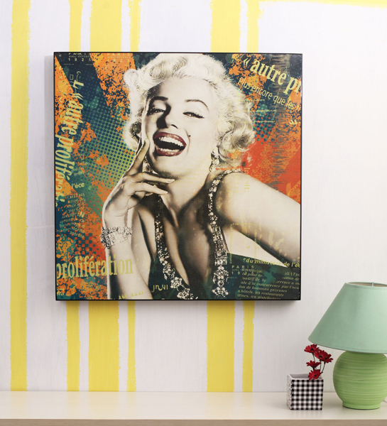 545x600 Artista 1136 Monroe Deco Painting Size 23 23 - Deco Painting