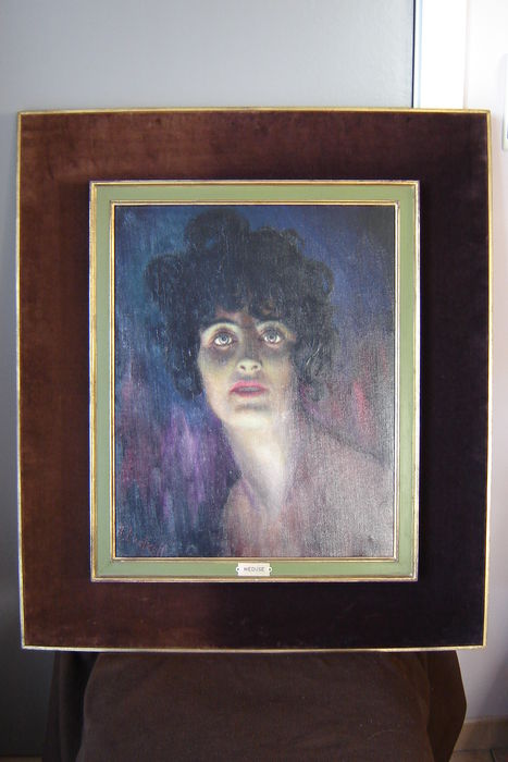 467x700 Alexis Zvetkoff (20th Century) - Deco Painting