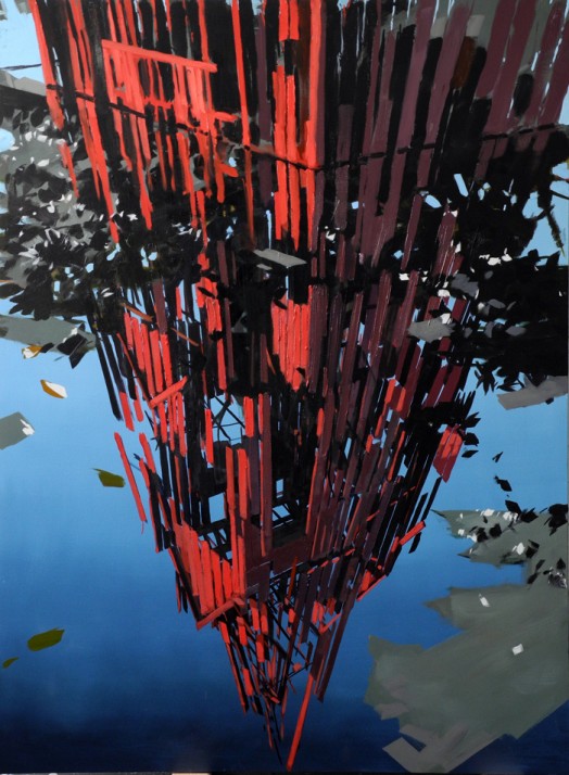 524x714 Deconstruction In Paint By Ben Grasso - Deconstruction Painting