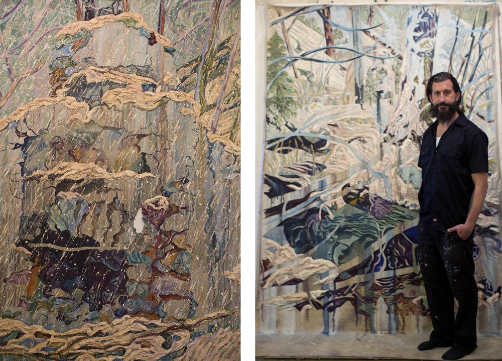 1000x719 Nick Brown Future Tongue - Deconstruction Painting