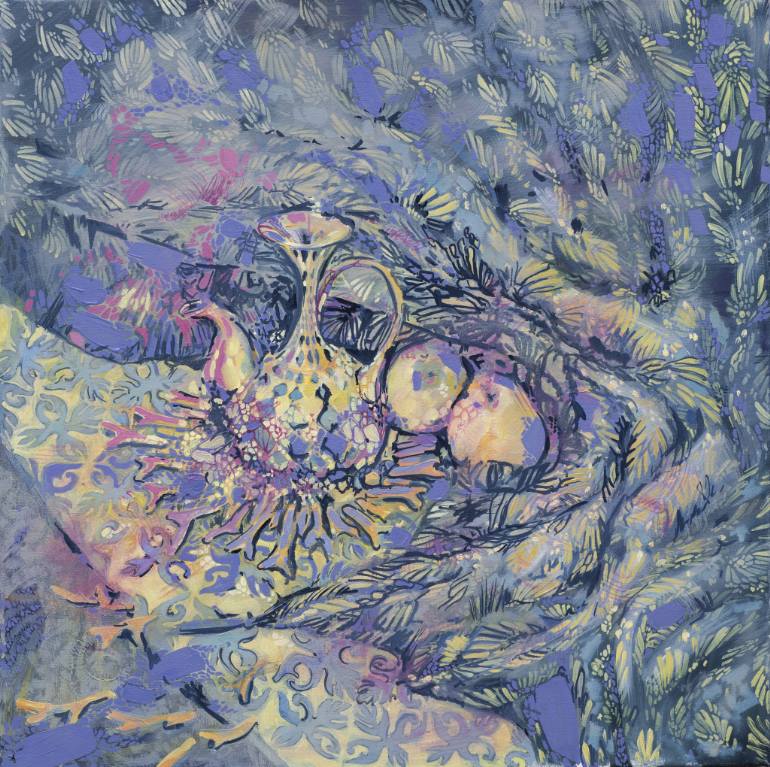 770x767 Saatchi Art Deconstruction Painting By Maria Zapadinska - Deconstruction Painting