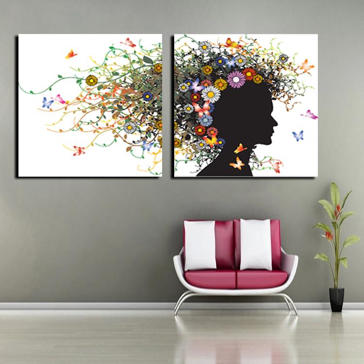 750x750 Hair Salon Barber Shop Dedicated Monochrome Paintings Creativity - Decorative Painting