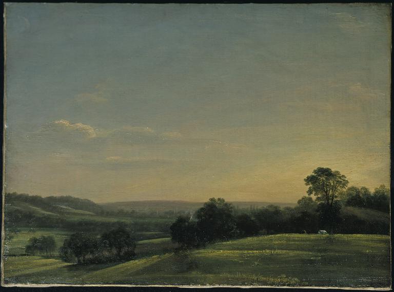 768x568 Dedham Vale Evening John Constable Vampa Search The Collections - Dedham Vale Painting