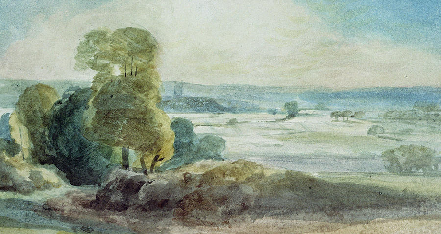 900x478 Dedham Vale Painting By John Constable - Dedham Vale Painting