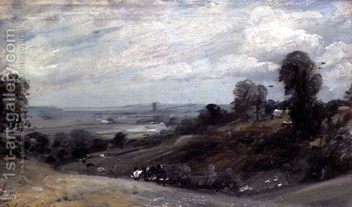 695x409 Dedham Vale From Langham John Constable Reproduction 1st Art Gallery - Dedham Vale Painting