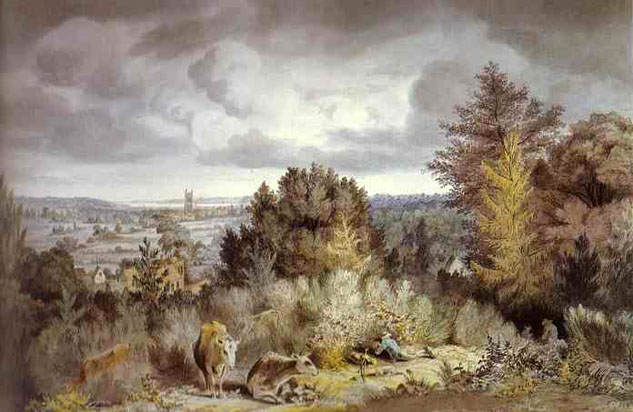 633x412 John Constable Dedham Vale Painting - Dedham Vale Painting