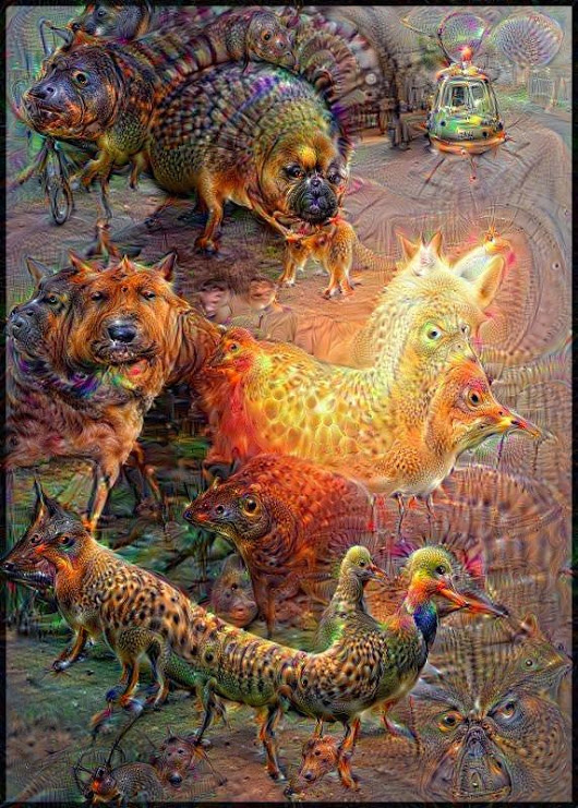 530x741 Rdls Deep Dreaming - Deep Dream Painting