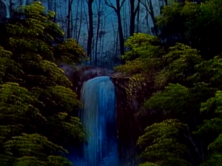 450x337 Deep Forest Falls - Deep Forest Painting