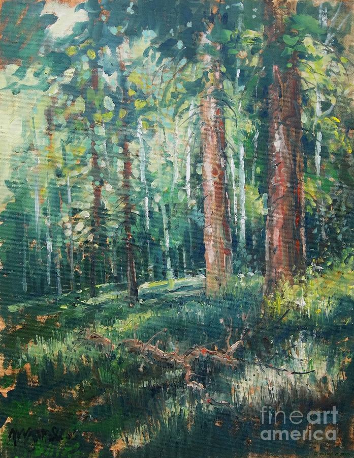 697x900 Deep Forest Painting By Micheal Jones - Deep Forest Painting