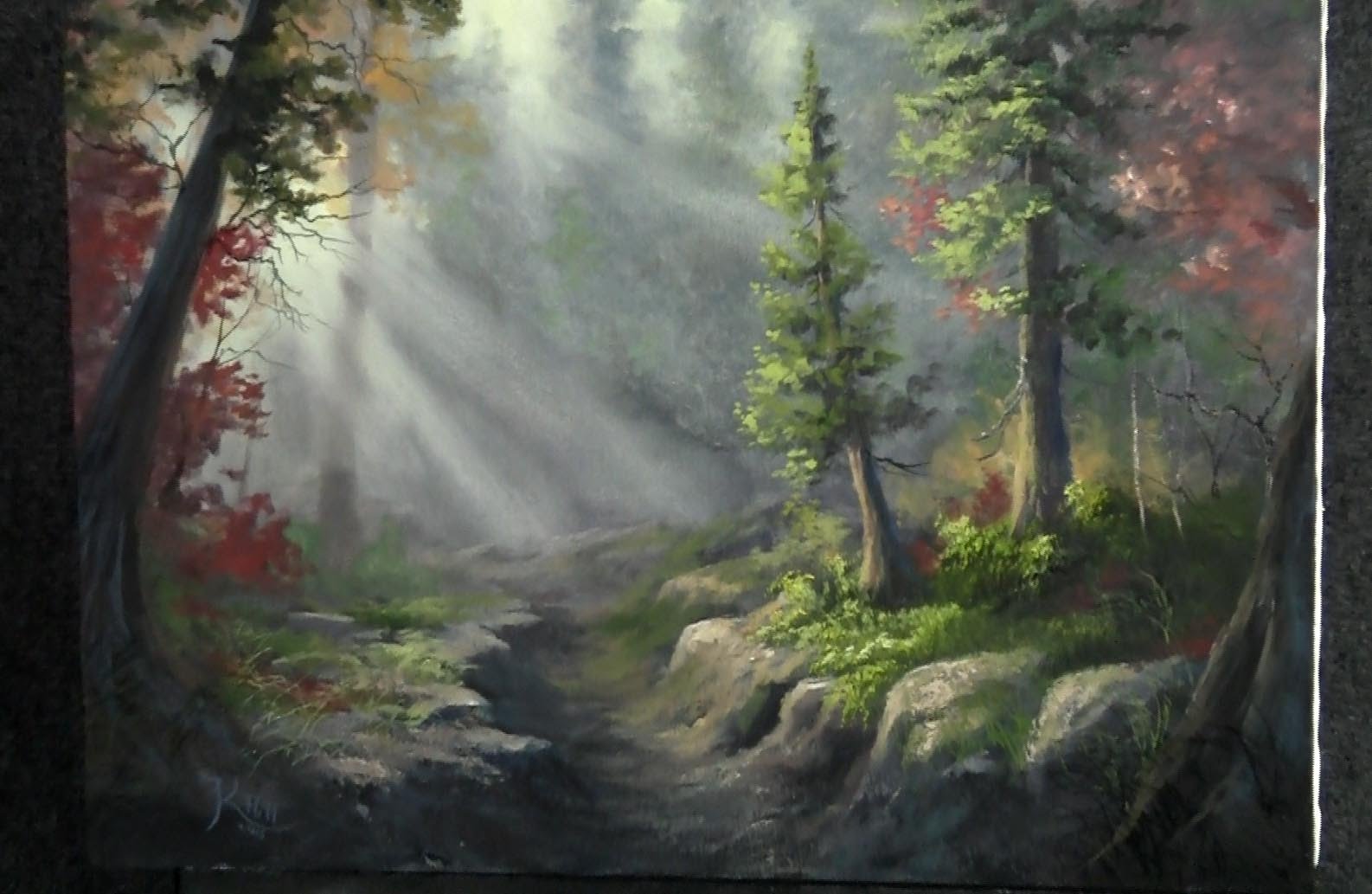 1586x1033 Paint With Kevin Hill - Deep Forest Painting