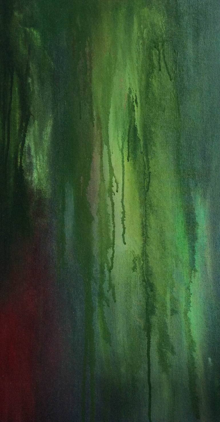 770x1479 Saatchi Art Deep Forest Painting By Bhaskar Langalia - Deep Forest Painting