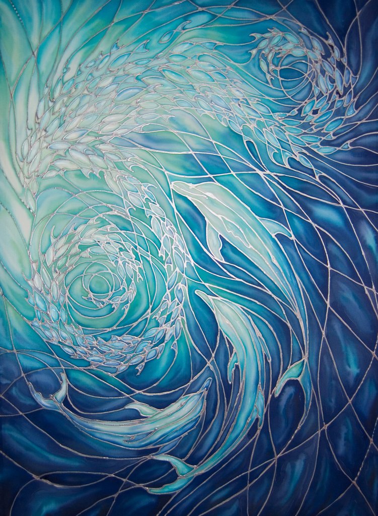 751x1024 Sold - Deep Ocean Painting