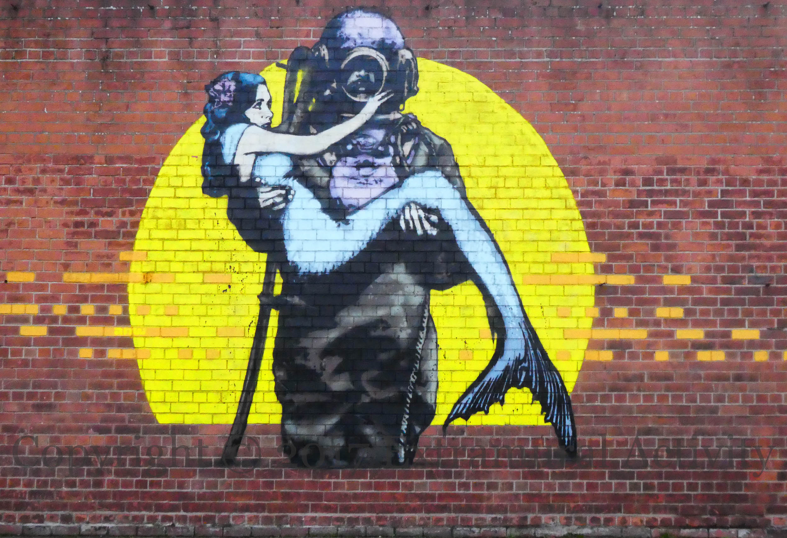 2500x1710 Deep Love Extramural Activity - Deep Sea Diver Painting