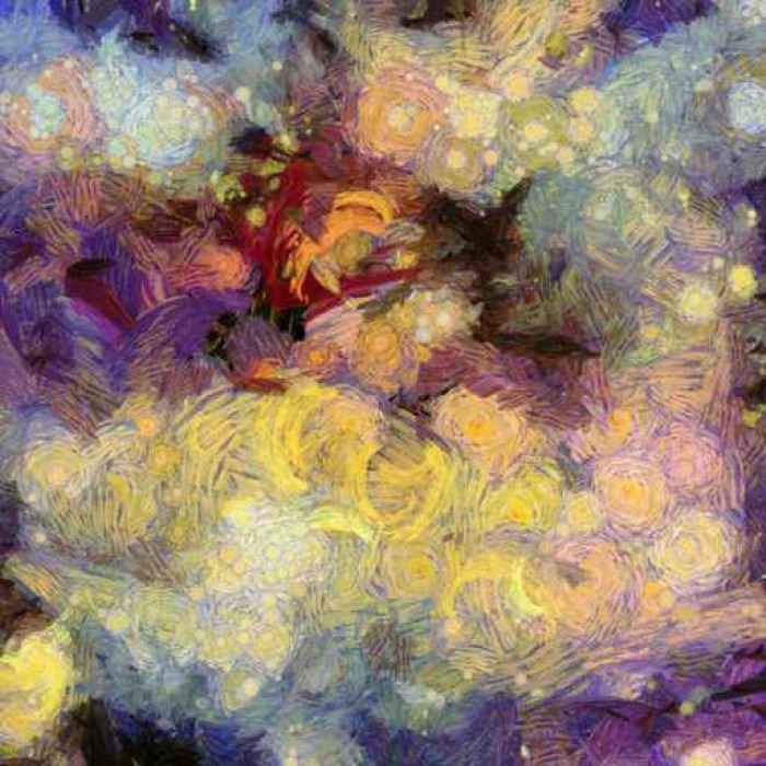 700x700 Deep Space Painting Wall Mural We Live To Change - Deep Space Painting